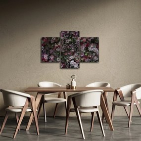 Tablou - Perete de flori (90x60 cm)