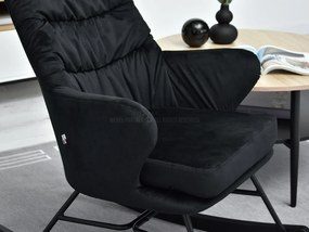 Fotoliu Lusil (negru). 1110283