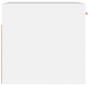 Dulap de perete, alb, 80x35x36,5 cm, lemn compozit Alb, 1