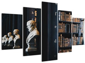 Tablou - La bibliotecă (150x105 cm)