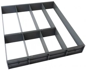 Set organizare sertare de 450 mm (Culoare: Gri antracit)