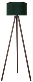 Lampadar VELVET 1xE27/60W/230V maro/verde Brilagi