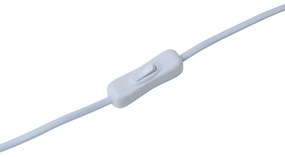 Lampă de podea modernă din lemn cu abajur bej - Stojon