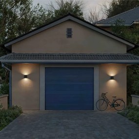 Philips - Aplică de perete pentru exterior LED ZYRA, 4,3 W, 230 V, 2700 K, IP44