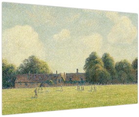 Tablou - Camille Pissarro, Hampton Court Green, reproducere (90x60 cm)
