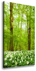 Tablou canvas Flori în pădure