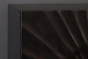 Dulap din lemn Scorpion 120cm Mango, negru