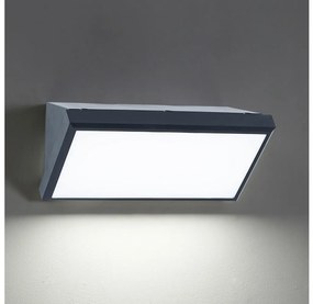 Aplică LED de exterior Brilagi TRIANGLE LED/20W/230V antracit IP65