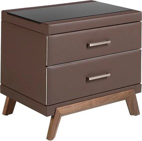 Noptiera eleganta design LUX Brown