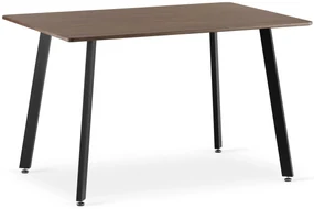 Masa de sufragerie maro cu blat in decor frasin ESTE 120x80