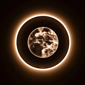 Brilagi - Corp de iluminat LED dimabil VIRELA, 86W, 230V, 3000-6000K, Ø 50 cm + telecomandă