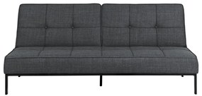 Canapea gri închis extensibilă 198 cm Perugia – Actona