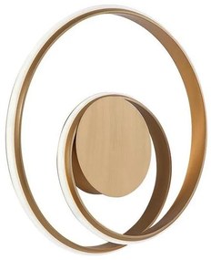 Redo 01-1790 - Aplică de perete LED dimabilă TORSION LED/27W/230V bronz