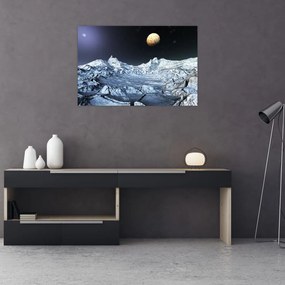 Tablou cu sat (90x60 cm)