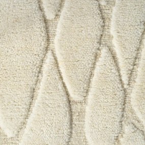 Covor design LUX din lana din Noua Zeelanda, Coralie Ivory 400x300cm