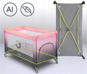 ShopJK PĂTUȚ DE CĂLĂTORIE LIONELO STEFI - OMBRE PINK