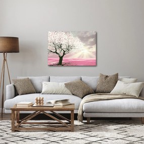 Tabloul copacului roz (70x50 cm)