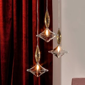 Lustra deosebita cu 3 pendule design LUX Étoile 02