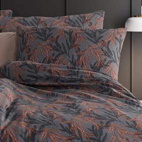Lenjerie de pat din bumbac renforce 4Home MidnightFern , 140 x 200 cm, 70 x 90 cm