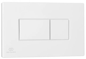 Clapeta de actionare spalare Solea P2, alba Alb mat