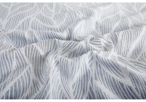 Lenjerie de pat albastră din jacquard pentru pat de o persoană 140x200 cm Florida – My House