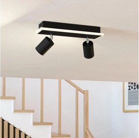 Eglo 901635 - Spot LED RIMBOCCHI, 12W, 230V, negru