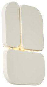 Lampă de perete de design bej cu 3 lumini - Planes