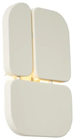 Lampă de perete de design bej cu 3 lumini - Planes