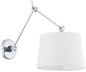 Aplica moderna cu brat reglabil ZAKYNTOS alba