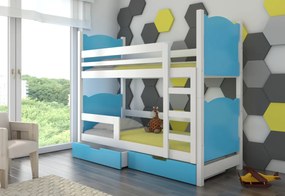 Expedo Pat supraetajat BALADA, 180x75, alb/gri
