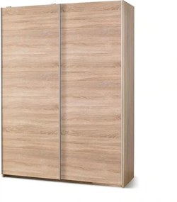 Dulap LIMA S1, stejar sonoma, cu 2 usi, 153x58x210 cm