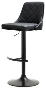 Scaun Haire (lemn negru + negru). 1110584