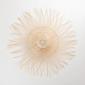 Brilagi - Pendul LED pe cablu CERIA BOHO, 1 x E27, 40W, 230V, Ø 100 cm, bambus