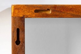 Set 3 rafturi de perete din lemn masiv Sheesham, HEMINGWAY