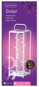 Lampa solara LANTERN WHITE alb