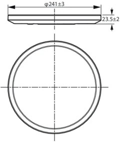 Plafonieră LED dimabilă SUPERSLIM LED/14W/230V 2700-6500K Wi-Fi WiZ