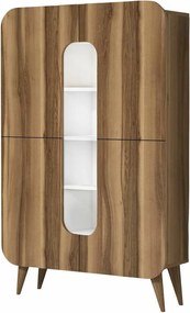 Dulap Mine Walnut and White