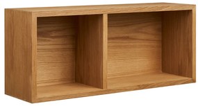 Raft de perete Oshawa furnir de stejar, natural, 71x20x30 cm