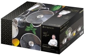 Set oale inox, 8 piese, Dallas