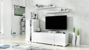 Mobilier living Berny 40 (alb + alb lucios). 1041455