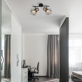 Spot PRISKA 2xE27/40W/230V Globo 54017-2M