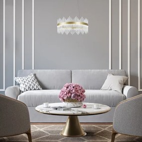 Lustră LED pe cablu Rabalux 72227 MABEL LED/36W/230V 3000/4000/6000K auriu