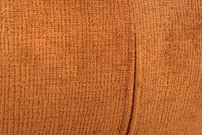 Set de 2 scaune pivotante, Metal Negru, Chenille Maro, UNIQUE A-46319 VC