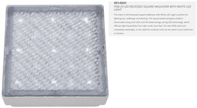 Spot LED incastrabil de exterior patrat IP68 Outdoor 9914WH SRT