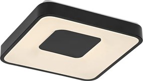 Osram - Plafonieră LED dimabilă ORBIS PIANA LED/24W/230V 38x38 cm neagră