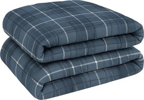 Patura cu greutate GRAVIA NAVIRA 140 × 200 cm, 9 kg, albastru inchis