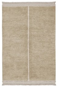 Covor bej din bumbac 140x200 cm Duetto Sage – Lorena Canals