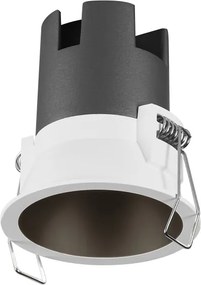 Osram - Spot LED încastrat SPOT TWIST, 5W, 230V, 4000K, Ø 7 cm, alb/negru