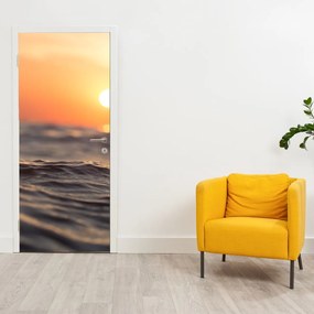 Fototapet pentru ușă - valurile mării (95x205cm)