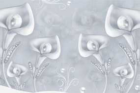 Tablou - Flori de perle (90x60 cm)